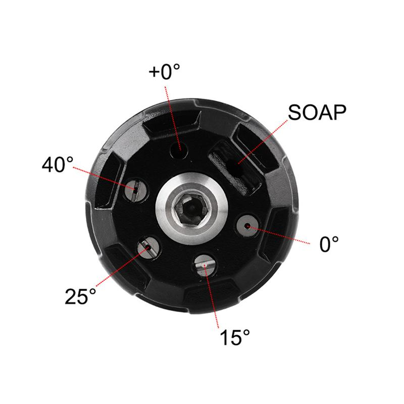 Buzle de la rondelle de pression supérieure G1 / 4 "Adaptateur de buse à lave-auto rapide 3600PSI Buse de pulvérisation du pistolet à eau haute pression