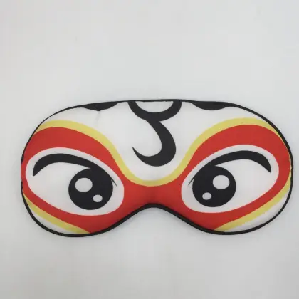 Comics silk eye mask beauty eyeshade