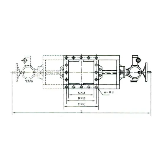 single or two-way flat gate