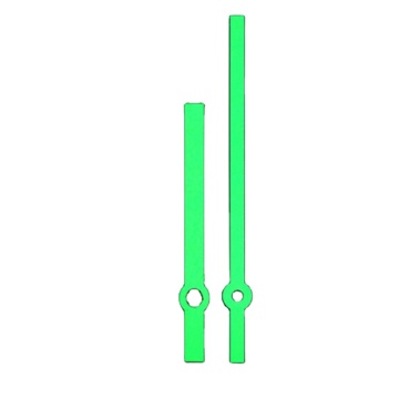 3 pcs Green Luminous Clock Hands Colorful Seconds Pointer