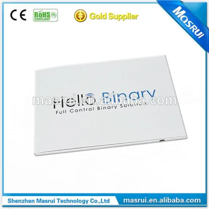 Video brochure/Video in print/Video book