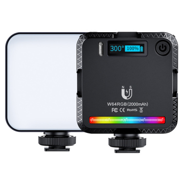 6W Mini Fill Light με πλήρους χρώματος RGB και επαναφορτιζόμενη μπαταρία: το τέλειο φως LED για Vloggers και Live Streamers