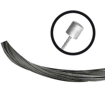 Câble frontal noire de 150 cm Black PTFE