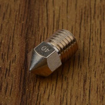 8mm Brass Nozzle M8x1 Copper Muzzle 0.4mm Spray Nozzle for 3D Printer Parts