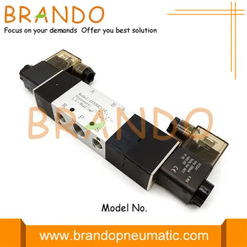 5/3 Way 3/8'' 4V330C-10 Pneumatic Control Solenoid Valve