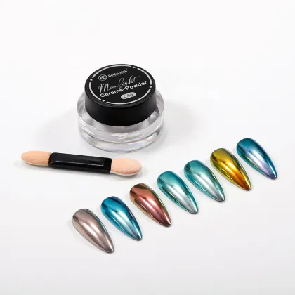 Customizable Moonlight Chrome Powder Nail Pigment for OEM & OD Nail Art Supplies