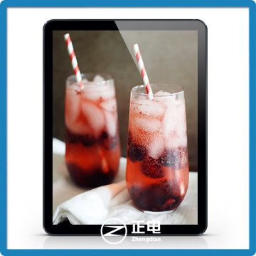 Low price rectangle mini advertising light box wall mounted magnetic led digital photo frame