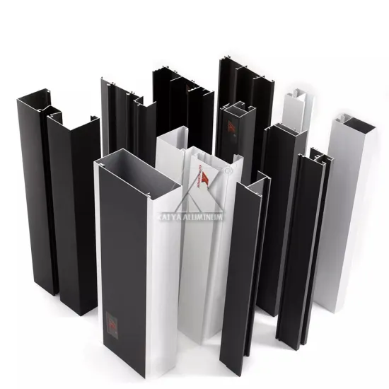 6000 Series Aluminum Powder Coated Profiles for Windows and Doors