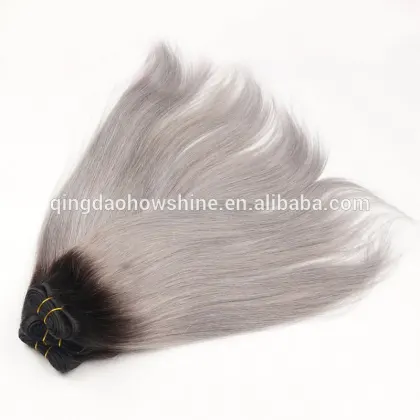 hot fashion peruvian hair sew in human hair beauty ombre hair extension