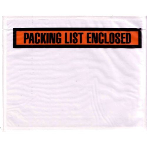 Printed Top Loading packing list envelope