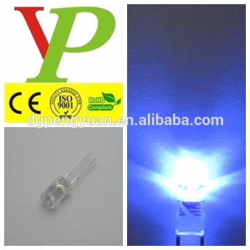 5mm concaved led diode, 20ma lamp led