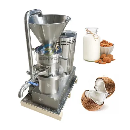 Industrial Almond Nut Coconut Milk Grinding Machine | Tiger Nuts Milk Making Equipment
