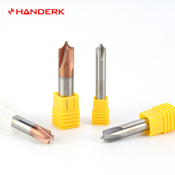 Handerk HRC55 4 Flute Tungsten Carbide Milling Cutter Set for CNC Machine Tool