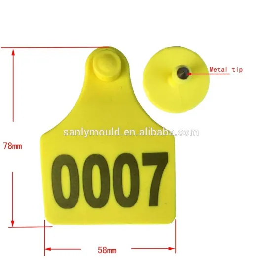 animal cattle ear tag certificate,laser ear tag,78*58mm,safety head