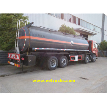 Camiones cisterna de ácido clorhídrico de Dongfeng 12 Wheeler