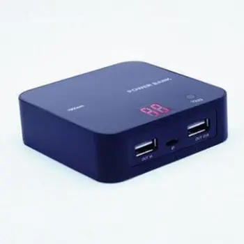Solar Power Bank, 10000mAh High-capacity, Charger for iPhone/iPod/MP3/MP4