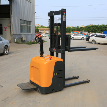 Walking Electric Stacker Zelfrijdende palletstapel Elektrische hefbehandelingsauto