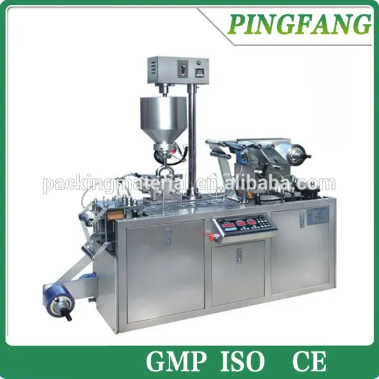 DPP80 Min Type honey cheese Automatic Blister Packing Machine
