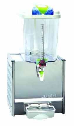 Cooling &amp; Heating Single Tank 18 Liters Juice Machine, Commercial Cold Juice Dispenser With Mixing / Spraying