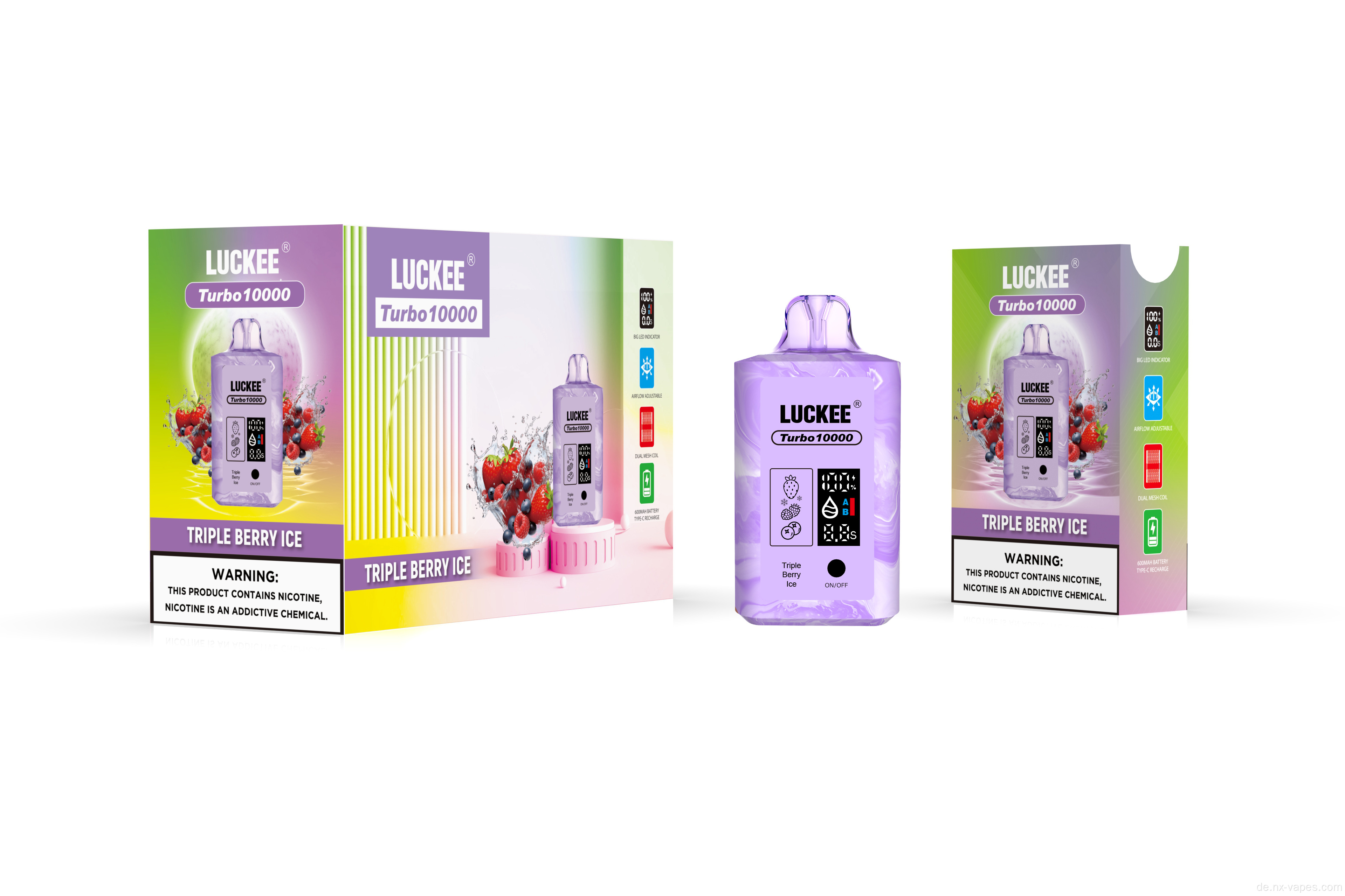 Luckee Turbo 10000 Puffs Vape 22ml