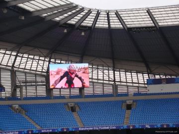 Virtual 6mm Sports Stadium Led Fullcolor Display Programming 7500 Nits High Grayscale