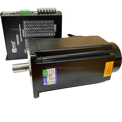 110mm 20N.m 3Phase AC Stepper Motor Kit for CNC Router Engraving Machine