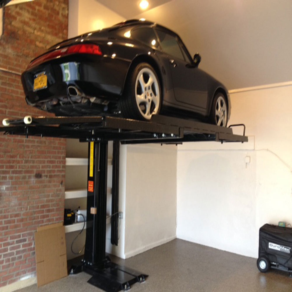 Hydraulic Single Post Underground Garage Car Lift