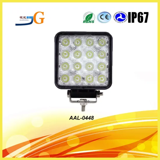 High Quality Round Shape 48W Commercial Electric Led Tractor Work Light