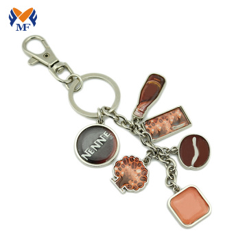 Sublimation Metal Sticker Printing Keychain For Sale