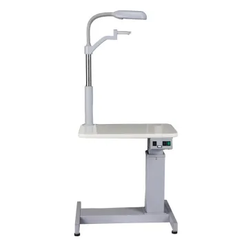 China Ophthalmic Optometry Electric Table with Phoropter Arm and Lamp