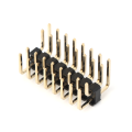 Encabezado de alfiler de estilo de ciempiés de doble fila de 2.54 mm