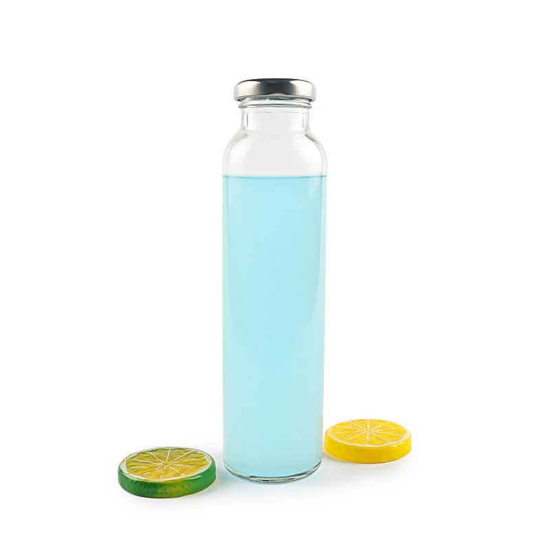 300ml Glass Juice Bottle With Lid Jpg