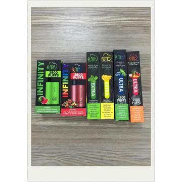 일회용 vape fume 추가 히트 1500 포드 장치