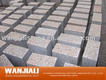 Granite cubestone,Natural kerbstone paving
