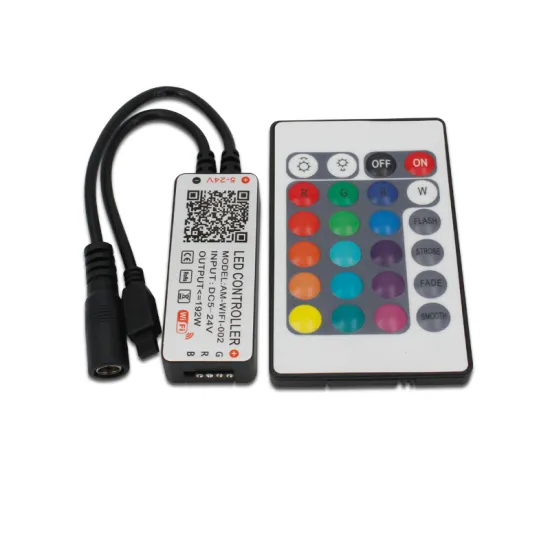 Smart WiFi 24-Key IR RGB Controller for Constant Voltage LED Light: Easy Control and Customization for Your Lighting Needs
