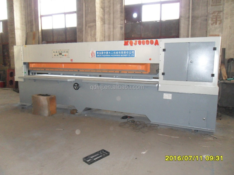 Hydraulic Guillotine Cutting Machine for Woodworking - Veneer Clipper