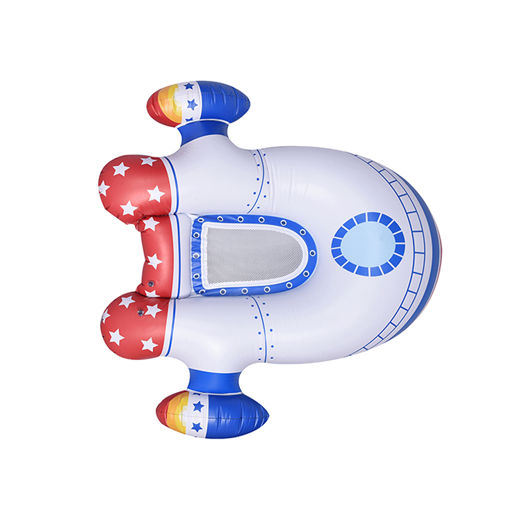 Custom pool float rocket beach floats inflatable toys