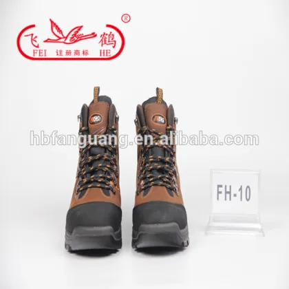 2016 china famous brand safety shoes/mining shoes brands
