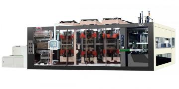 CIE-F800 automatic four-station thermoforming machine
