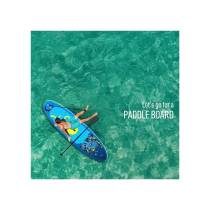 Premium Inflatable Stand Up Paddle Board: All-Round SUP Board with Accessories for Endurance & Stability