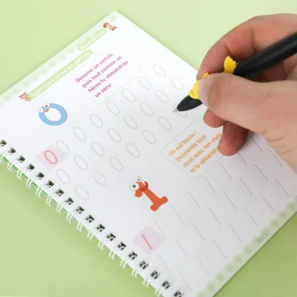 Magic Book: French Educational Practice Copybook for Children