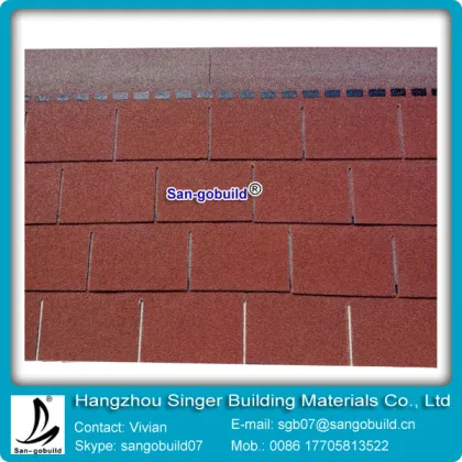 chinese asphalt shingles from manufacturer