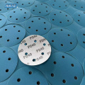 Aluminium oksida permukaan cakram abrasif velcro sanding disc