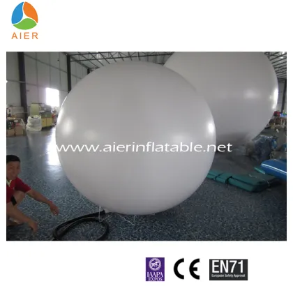7ft - 13ft Round shape promotional indoor wholesale balloons / hydrogen balloon for promotion