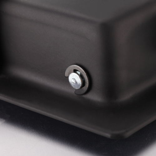 Cassetta per attrezzi in acciaio nero blocco industrial mobili bloccante ms866-3 in acciaio