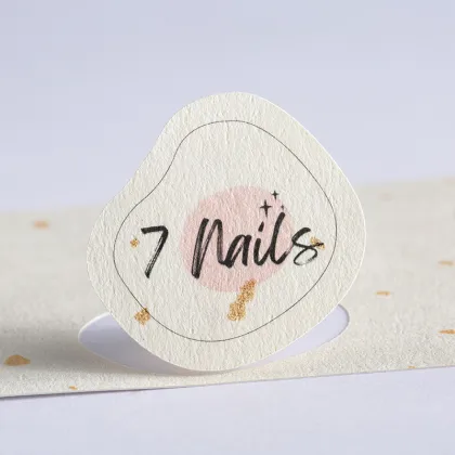 Special Textured Paper labels