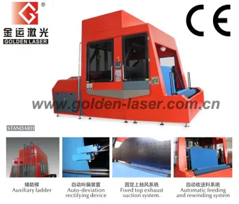 Galvo Laser Engraving Machine for Textile, Fabric, Suede, Denim, Leather, Velvet, Carpet/Punching and Hollowing Lasers