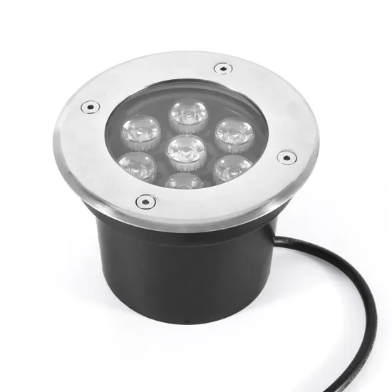 7W LED Underground Path Light - AC/DC 12V, IP67 Waterproof, Warm White