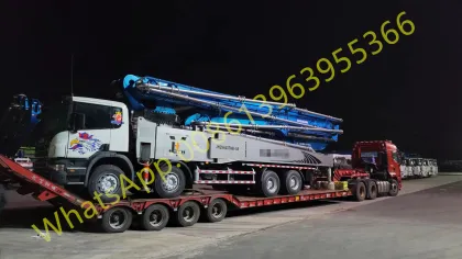 JIUHE Large China Factory Concrete Pump Truck Boom Pump for Sale
