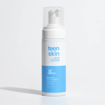 Private Label Natural Teen Face Wash: Oil-Free Organic Aloe Facial Cleanser